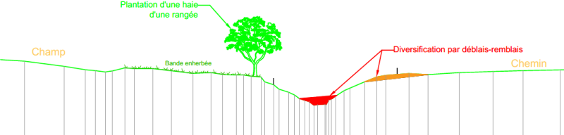 Aménagements de type "diversification des écoulements"