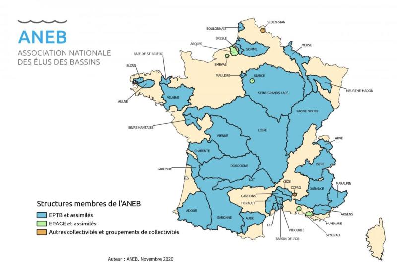 Carte ANEB