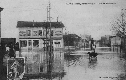 Nancy - Les inondations, 9 & 10 Novembre 1910