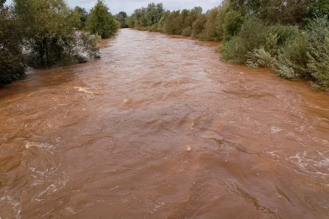 Crue d'octobre 2006 - Thiaville sur Meurthe (M. Grosjean)