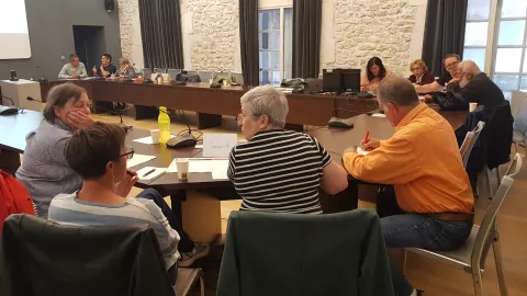 Réunion du panel citoyen