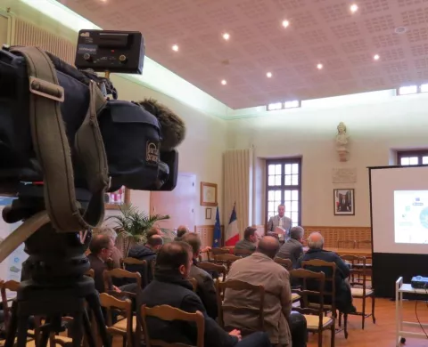 Conférence de presse à Raon l’Etape