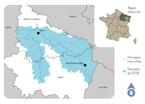 Carte localisation EPTB